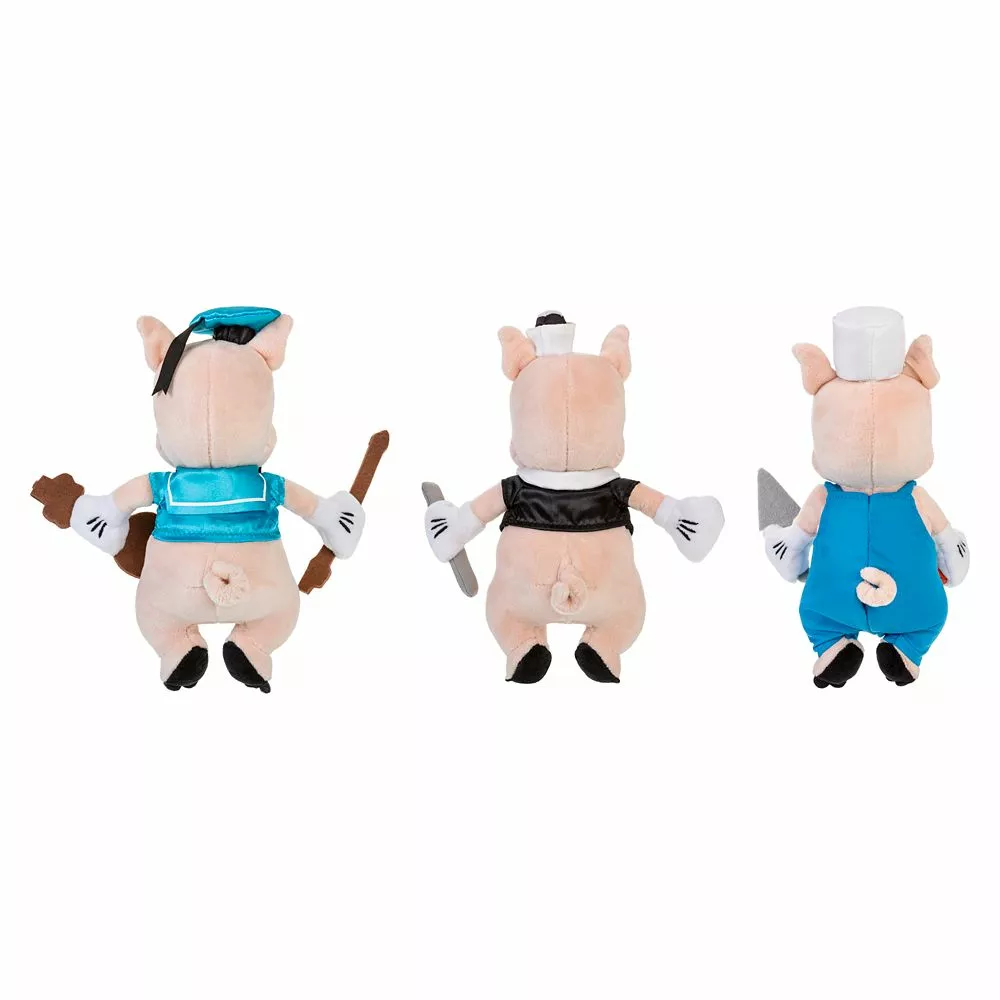 The Three Little Pigs Plush Set – Disney100 – Small 11'' 5 The Three Little Pigs Plush Set – Disney100 – Small 11'' - Image 3