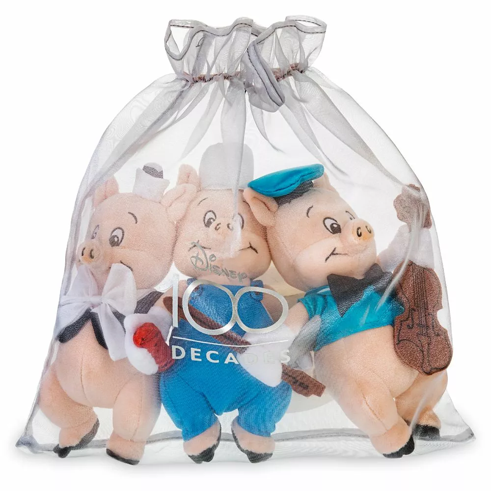 The Three Little Pigs Plush Set – Disney100 – Small 11'' 9 The Three Little Pigs Plush Set – Disney100 – Small 11'' - Image 7