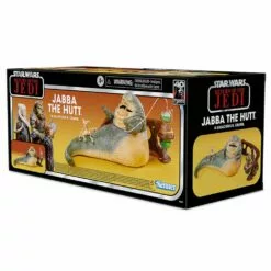 Jabba The Hutt & Salacious B. Crumb Action Figure Set By Hasbro – Star Wars: Return Of The Jedi 40th Anniversary – The Black Series -Lionel Promotional 1713045460038 5