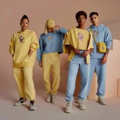 Mickey Mouse Genuine Mousewear Pullover Hoodie For Adults - Blue -Lionel Promotional 2140057340204 4