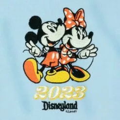 Mickey And Minnie Mouse Zip Hoodie For Women – Disneyland 2023 -Lionel Promotional 2140057340725 2