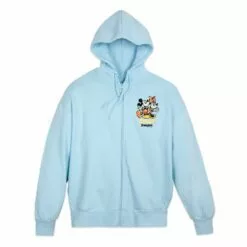 Mickey And Minnie Mouse Zip Hoodie For Women – Disneyland 2023