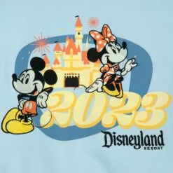 Mickey And Minnie Mouse Zip Hoodie For Women – Disneyland 2023 -Lionel Promotional 2140057340725 4