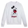Mickey Mouse Classic Sweatshirt For Adults – Disneyland – White -Lionel Promotional 2140057390904