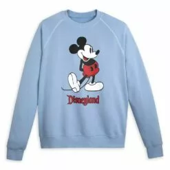 Mickey Mouse Classic Sweatshirt For Adults – Disneyland – Blue