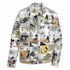 Mickey Mouse And Friends Denim Jacket For Adults By Our Universe -Lionel Promotional 2140057750535 2
