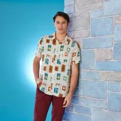 Fantasyland Woven Shirt For Adults -Lionel Promotional 2140057810916 1