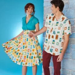 Fantasyland Woven Shirt For Adults -Lionel Promotional 2140057810916 5