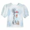 Winnie The Pooh And Pals Tie-Dye Fashion Top For Women