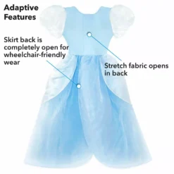 Cinderella Adaptive Costume For Kids -Lionel Promotional 2841041618647 3