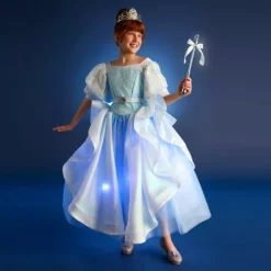 Cinderella Light-Up Costume For Kids With Interactive Light-Up Wand And Tiara By A Leading Role -Lionel Promotional 2841107379256 9