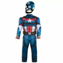 Captain America Costume For Kids -Lionel Promotional 2890107019099 2