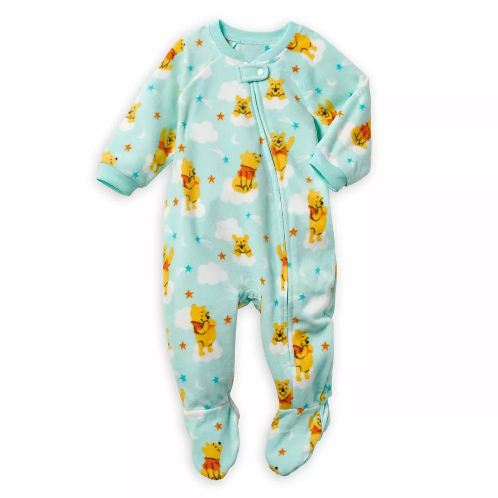 Winnie The Pooh Stretchie Sleeper For Baby 3 Winnie The Pooh Stretchie Sleeper For Baby