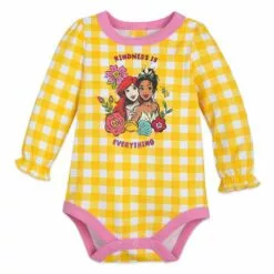 Disney Princess Long Sleeve Bodysuit For Baby