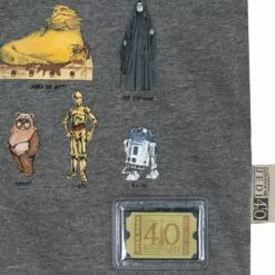 Star Wars: Return Of The Jedi 40th Anniversary Ringer Tee For Kids 7 Star Wars: Return Of The Jedi 40th Anniversary Ringer Tee For Kids -Lionel Promotional 5007048008763 2