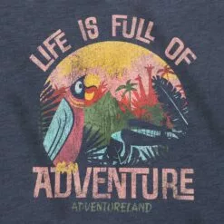 Adventureland ''Life Is Full Of Adventure'' Crop Top For Women -Lionel Promotional 5106058568660 2