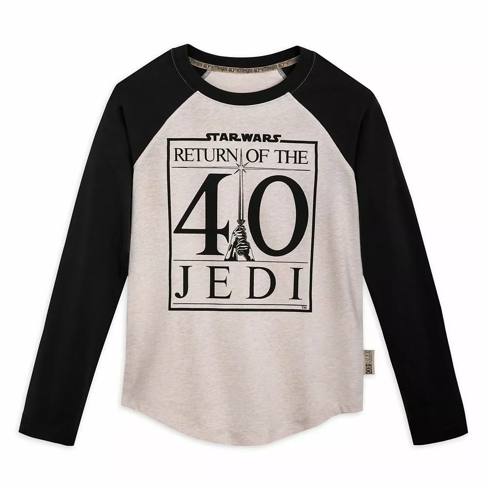 Star Wars: Return Of The Jedi 40th Anniversary Long Sleeve Top For Adults 3 Star Wars: Return Of The Jedi 40th Anniversary Long Sleeve Top For Adults