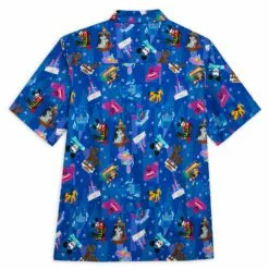 Disney Parks Woven Shirt For Men By Joey Chou -Lionel Promotional 5205057431161 2