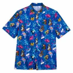 Disney Parks Woven Shirt For Men By Joey Chou