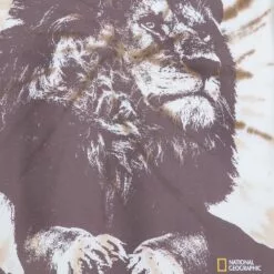 National Geographic Lion Tie-Dye T-Shirt For Adults -Lionel Promotional 5205059588726 2