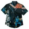 Star Wars ''Space In-Vaders'' Button Down Shirt For Adults By RSVLTS -Lionel Promotional 5205106430002
