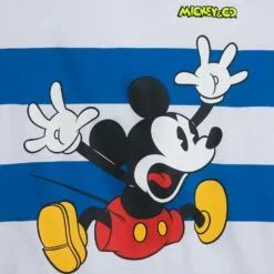 Mickey Mouse Striped T-Shirt For Adults – Mickey & Co. -Lionel Promotional 5303057398679 3