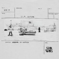 Star Wars Concept Artwork Speeder T-Shirt For Adults -Lionel Promotional 5620048008054 2