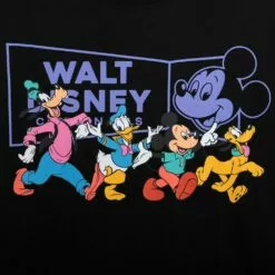 Mickey Mouse And Friends ''Cartoon Pals'' Long Sleeve T-Shirt For Adults -Lionel Promotional 5620048028582 2