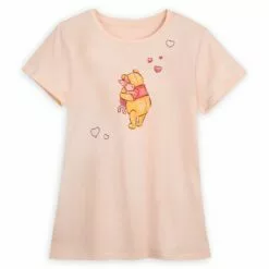 Winnie The Pooh And Piglet T-Shirt For Women