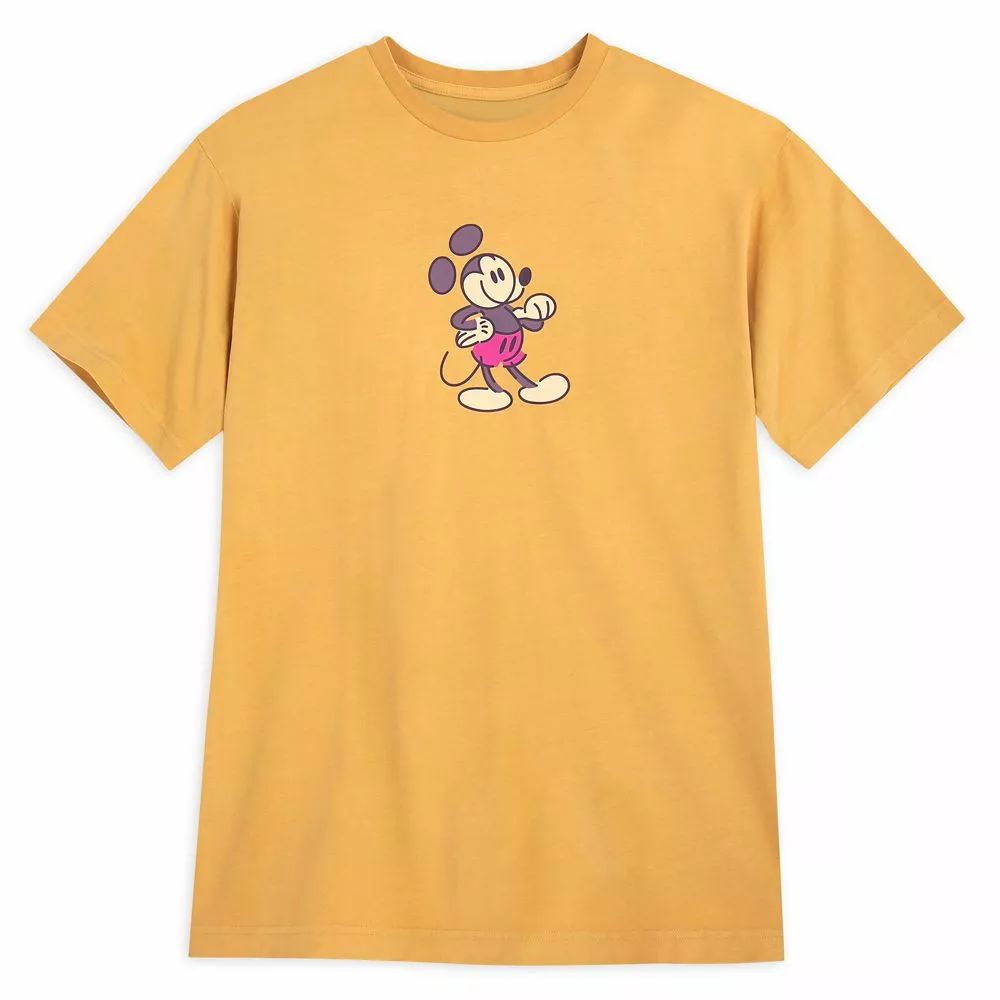 Mickey Mouse Genuine Mousewear T-Shirt For Adults – Gold 3 Mickey Mouse Genuine Mousewear T-Shirt For Adults – Gold