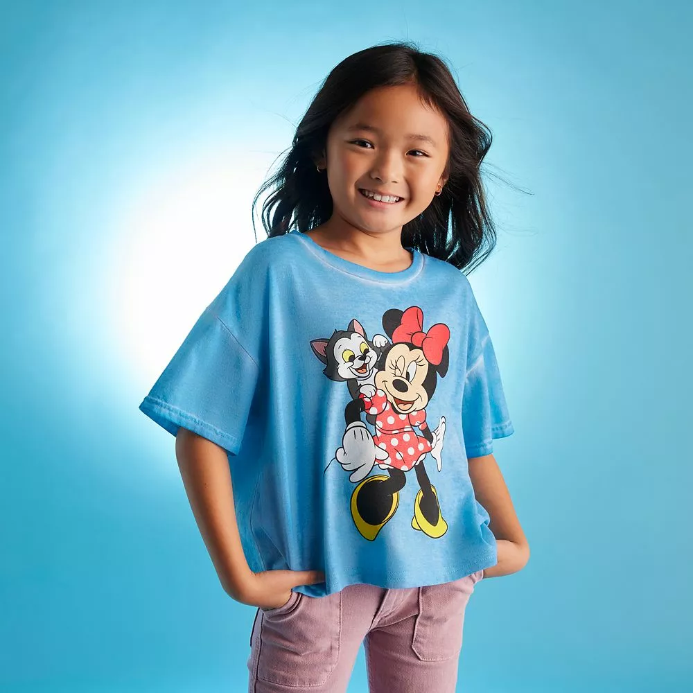 Minnie Mouse And Figaro Fashion T-Shirt For Girls 4 Minnie Mouse And Figaro Fashion T-Shirt For Girls - Image 2