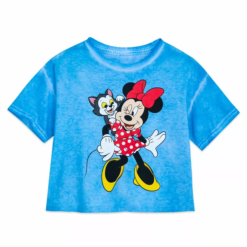 Minnie Mouse And Figaro Fashion T-Shirt For Girls 3 Minnie Mouse And Figaro Fashion T-Shirt For Girls