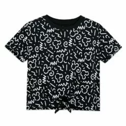 Mickey Mouse Icon Retro Fashion T-Shirt For Girls