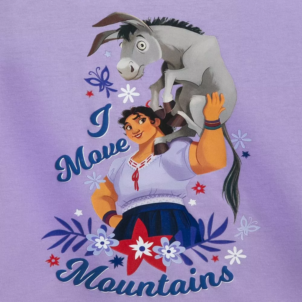 Luisa ''I Move Mountains'' Fashion T-Shirt For Kids – Encanto 4 Luisa ''I Move Mountains'' Fashion T-Shirt For Kids – Encanto - Image 2