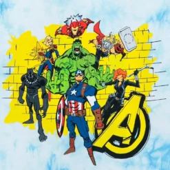 The Avengers Tie-Dye Fashion Tee For Kids – Sensory Friendly -Lionel Promotional 5622048028611 2