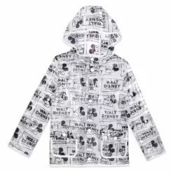 Mickey Mouse Hooded Rain Jacket For Kids