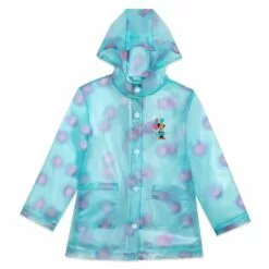 Minnie Mouse Hooded Rain Jacket For Kids