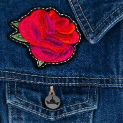 Inspired By Belle – Beauty And The Beast Disney Ily 4EVER Denim Jacket For Girls -Lionel Promotional 5813106885374 4