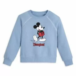 Mickey Mouse Classic Sweatshirt For Kids – Disneyland – Blue