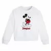Mickey Mouse Classic Sweatshirt For Kids – Disneyland – White -Lionel Promotional 5815057395355
