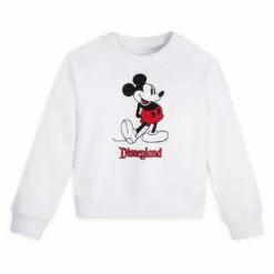 Mickey Mouse Classic Sweatshirt For Kids – Disneyland – White