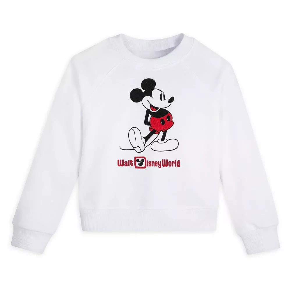 Mickey Mouse Classic Sweatshirt For Kids – Walt Disney World – White 3 Mickey Mouse Classic Sweatshirt For Kids – Walt Disney World – White