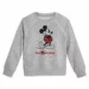 Mickey Mouse Classic Sweatshirt For Kids – Walt Disney World – Gray -Lionel Promotional 5815057395358