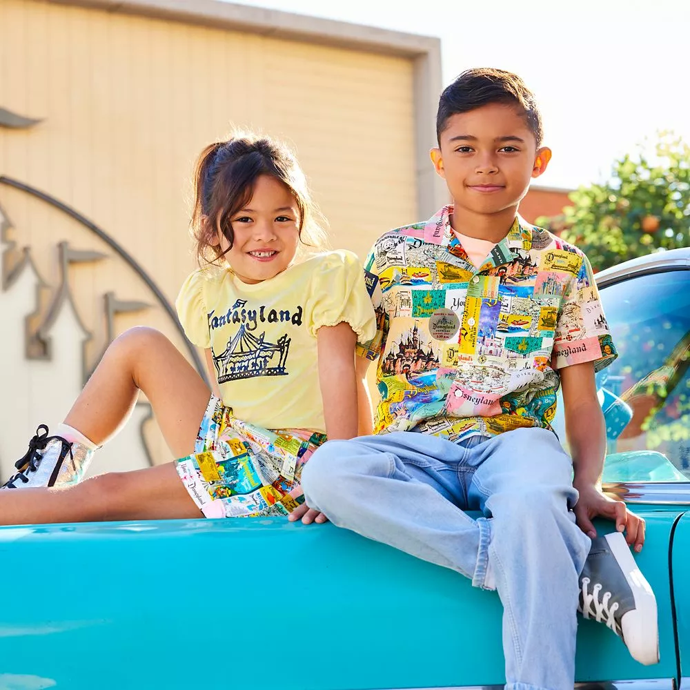 Disneyland Woven Shirt For Boys – Disney100 4 Disneyland Woven Shirt For Boys – Disney100 - Image 2