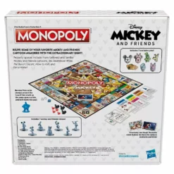 Mickey Mouse And Friends Monopoly Game -Lionel Promotional 6005048384532 4
