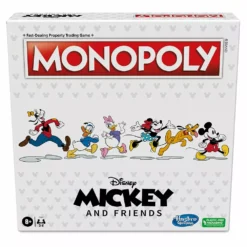 Mickey Mouse And Friends Monopoly Game -Lionel Promotional 6005048384532 5