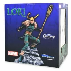 Loki Marvel Gallery Diorama By Diamond Select -Lionel Promotional 6101047453990 2