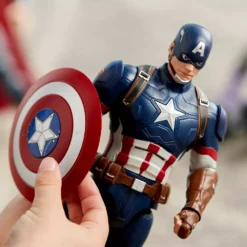 Captain America Talking Action Figure -Lionel Promotional 6101047624063 7