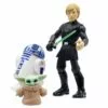 Luke Skywalker, R2-D2, And Grogu Action Figure Set – Star Wars Toybox -Lionel Promotional 6101047624328