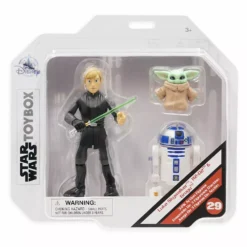 Luke Skywalker, R2-D2, And Grogu Action Figure Set – Star Wars Toybox -Lionel Promotional 6101047624328 3